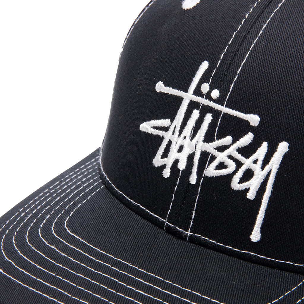 Basic Structured Low Pro Cap - Black