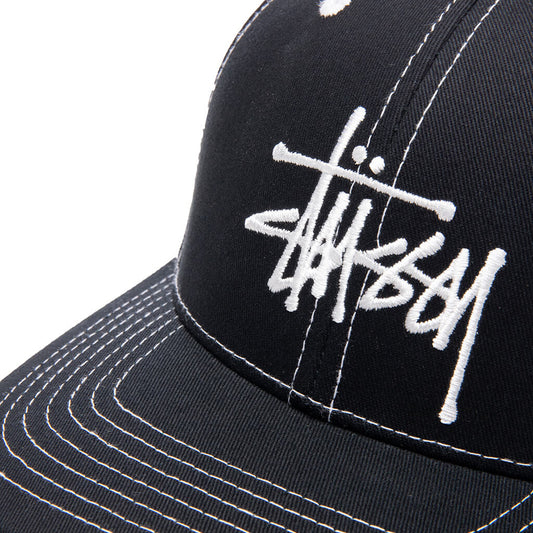 Basic Structured Low Pro Cap - Black