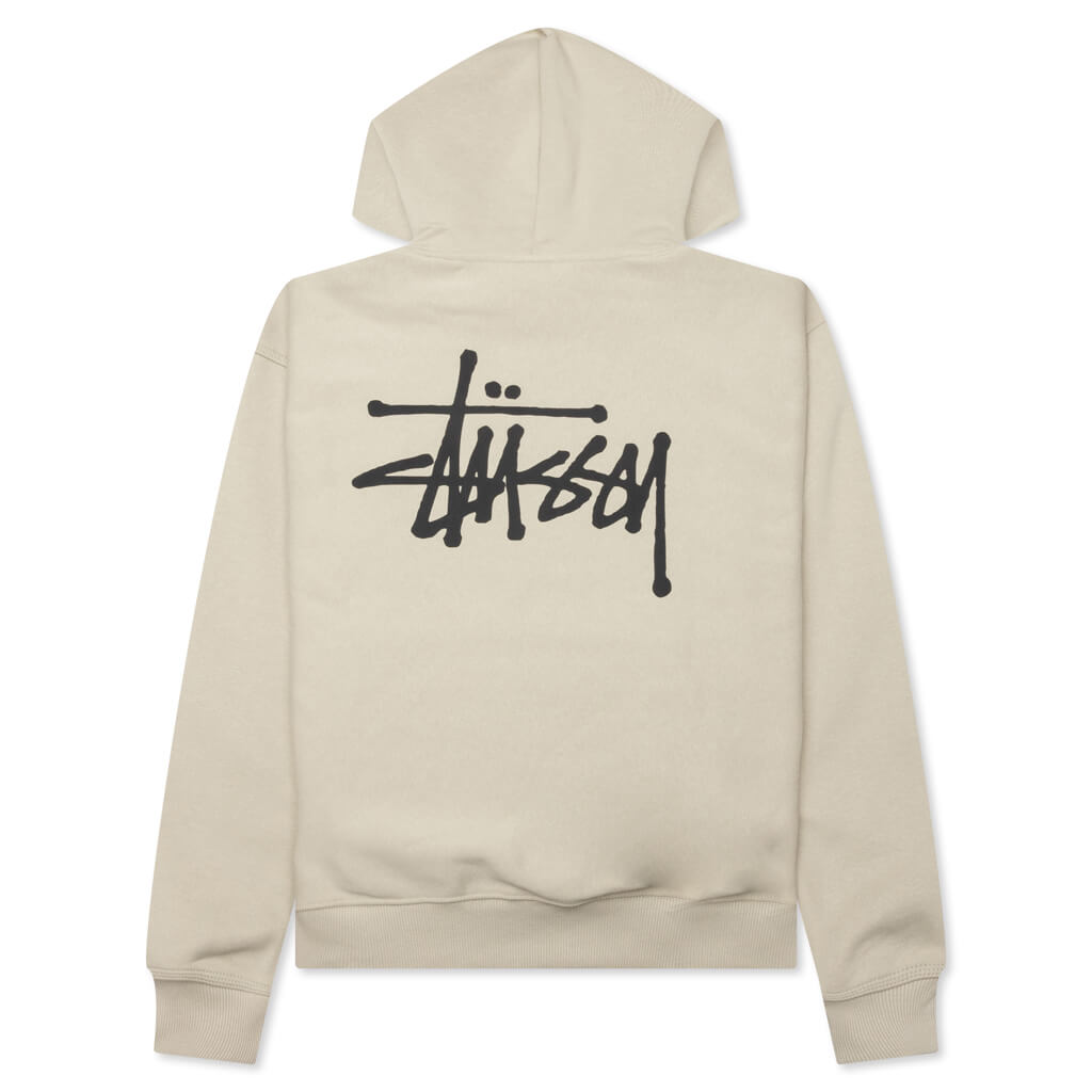 Basic Stussy Hoodie - Khaki