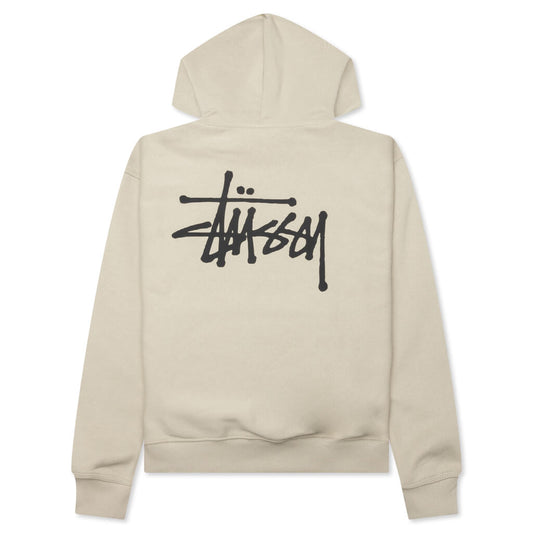 Basic Stussy Hoodie - Khaki