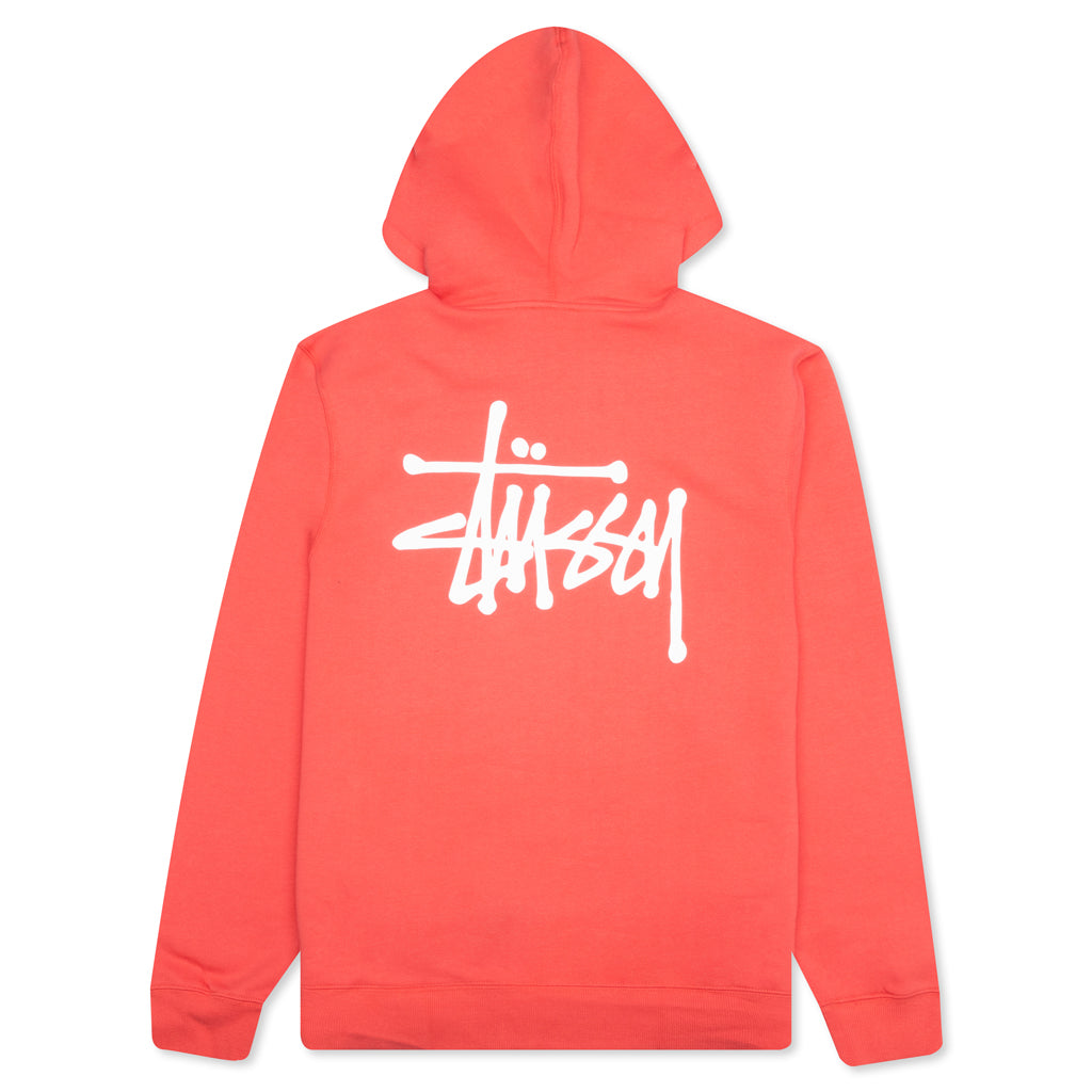 Basic Hoodie - Pale Red