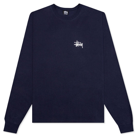 Basic L/S Tee - Navy