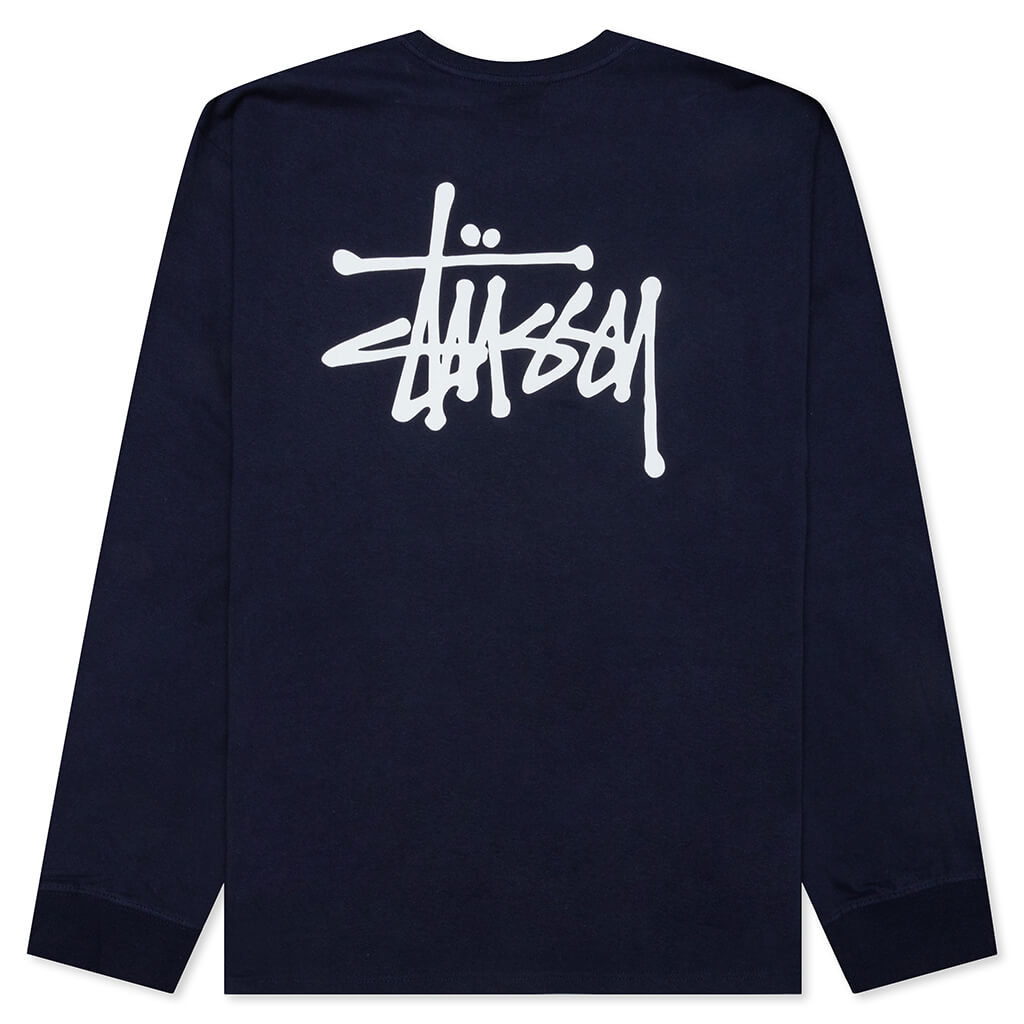 Basic L/S Tee - Navy