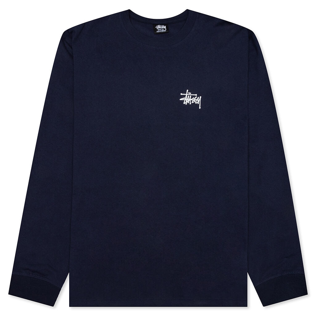 Basic L/S Tee - Navy