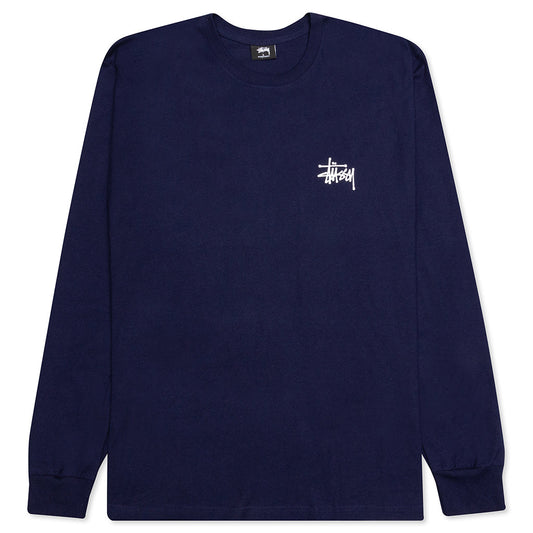 Basic L/S Tee - Navy