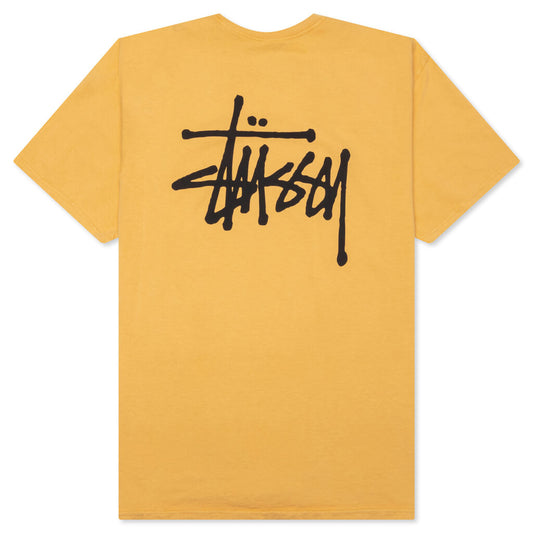 Basic Stussy Pigment Dyed Tee - Honey