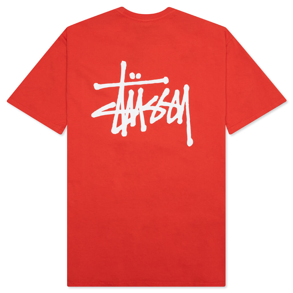 Basic Pigment Dyed Tee - Tomato