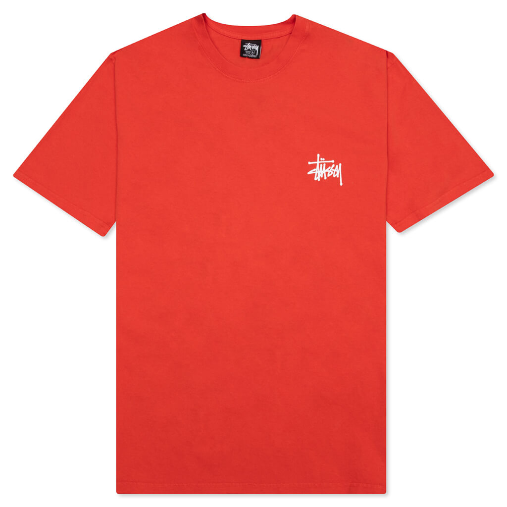 Basic Pigment Dyed Tee - Tomato