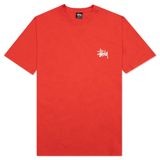Basic Pigment Dyed Tee - Tomato