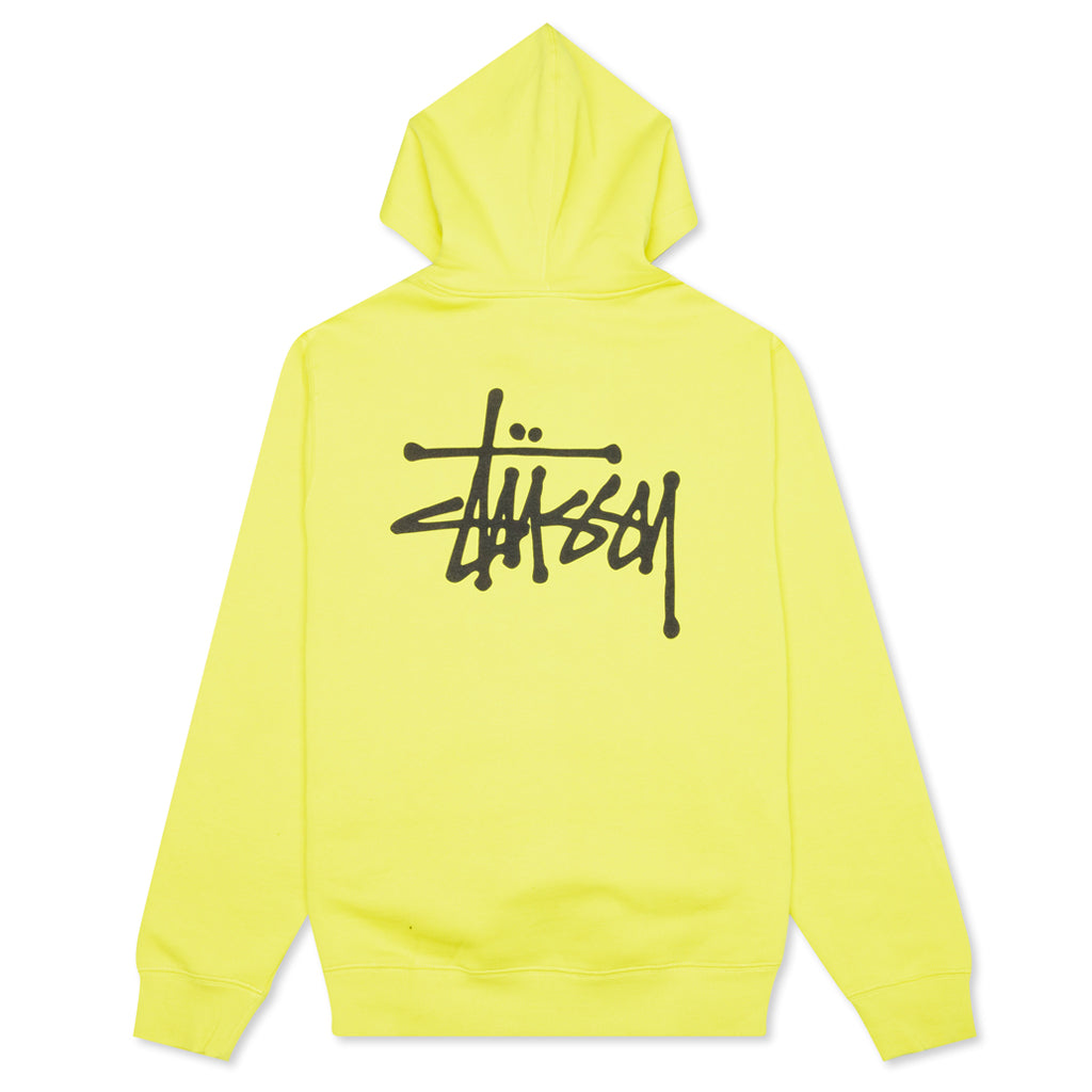 Basic Zip Hoodie - Lemon