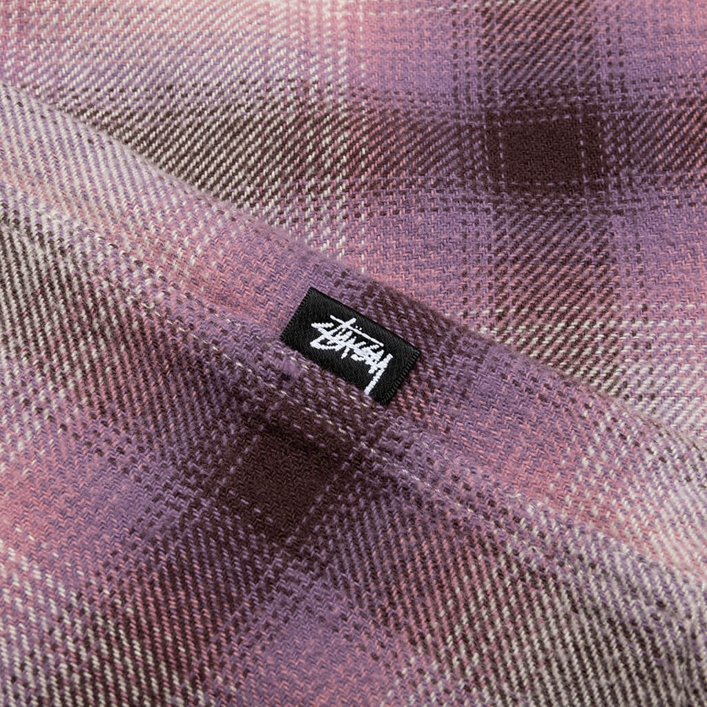 Bay Plaid Shirt - Berry