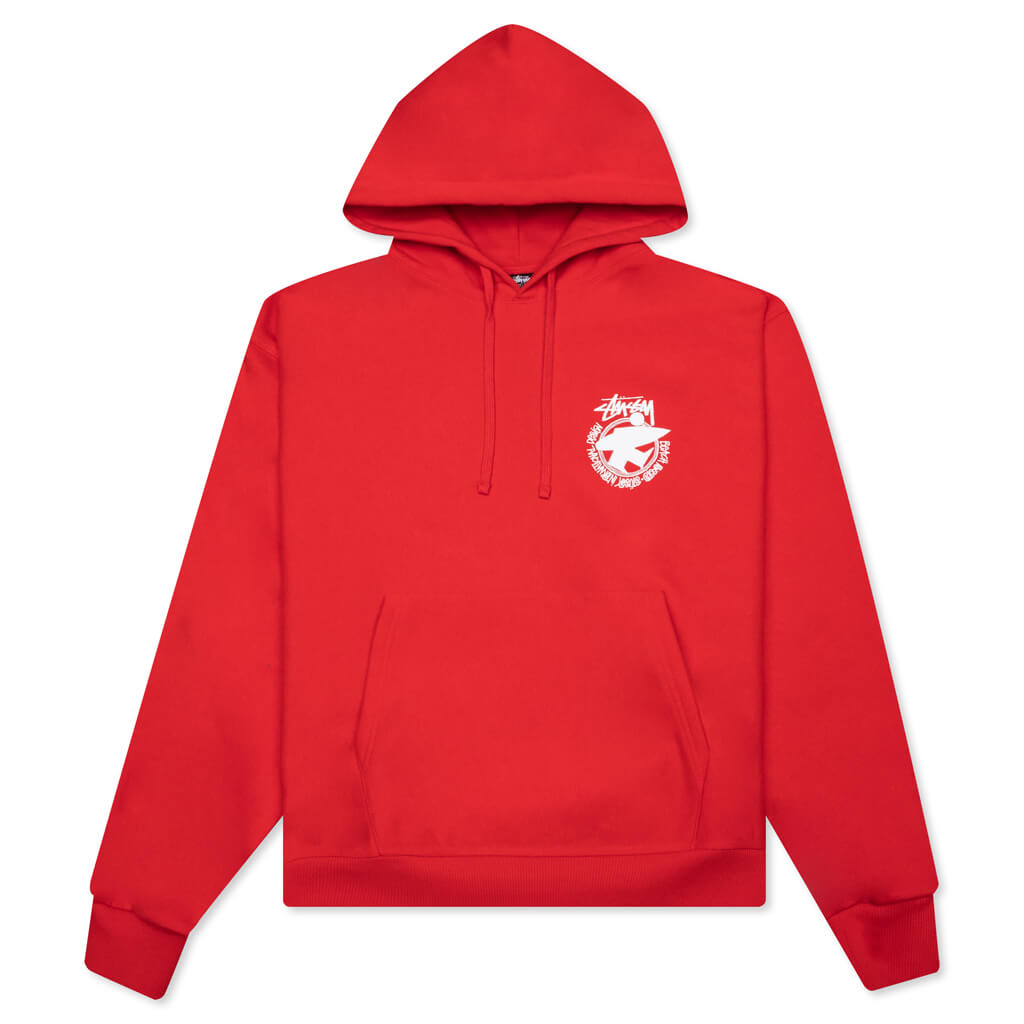 Beach Roots Hoodie - Red