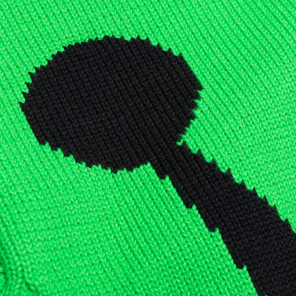 Bent Crown Sweater - Lime