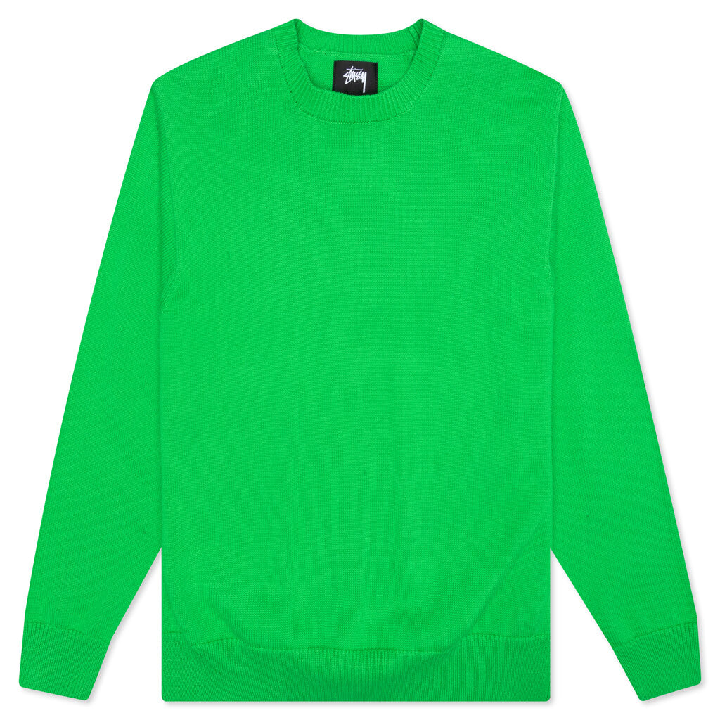 Bent Crown Sweater - Lime