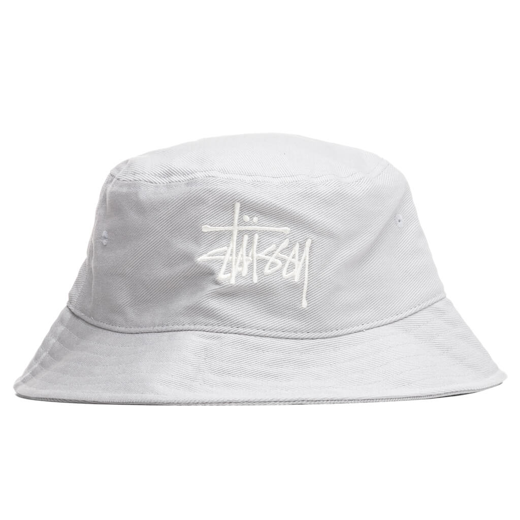 Big Logo Twill Bucket Hat - Ice Blue