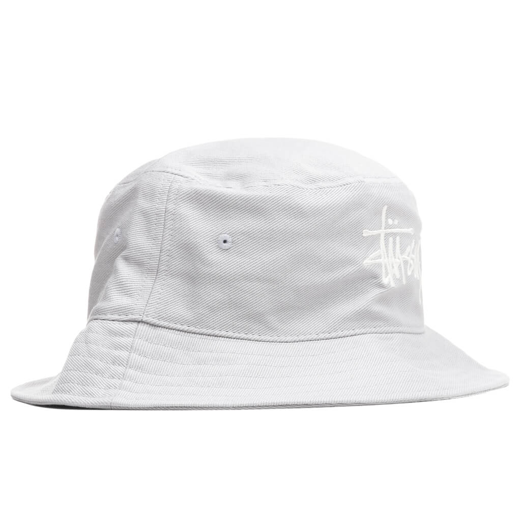 Big Logo Twill Bucket Hat - Ice Blue