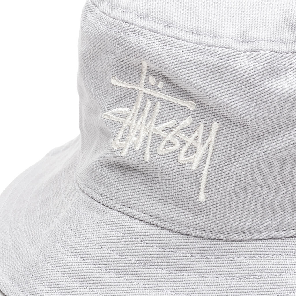 Big Logo Twill Bucket Hat - Ice Blue