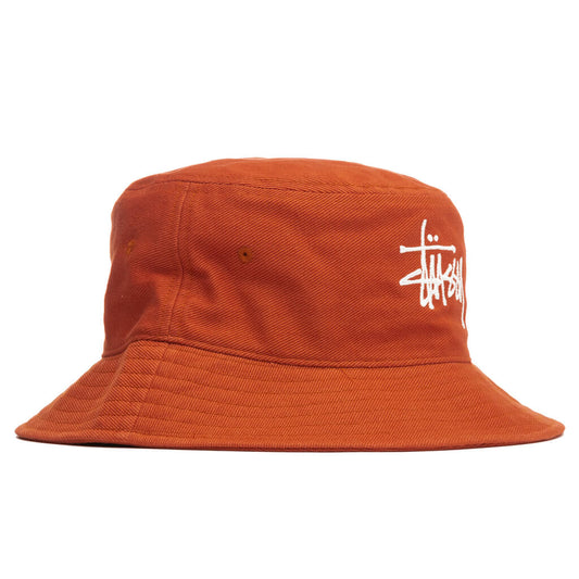 Big Logo Twill Bucket Hat - Orange