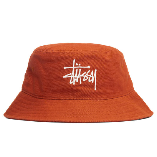 Big Logo Twill Bucket Hat - Orange