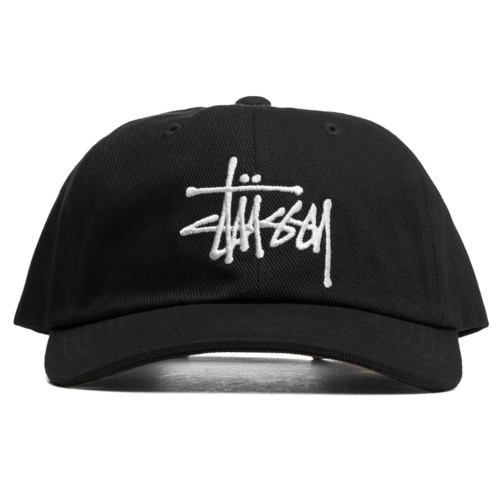 Big Logo Twill Low Pro Cap - Black