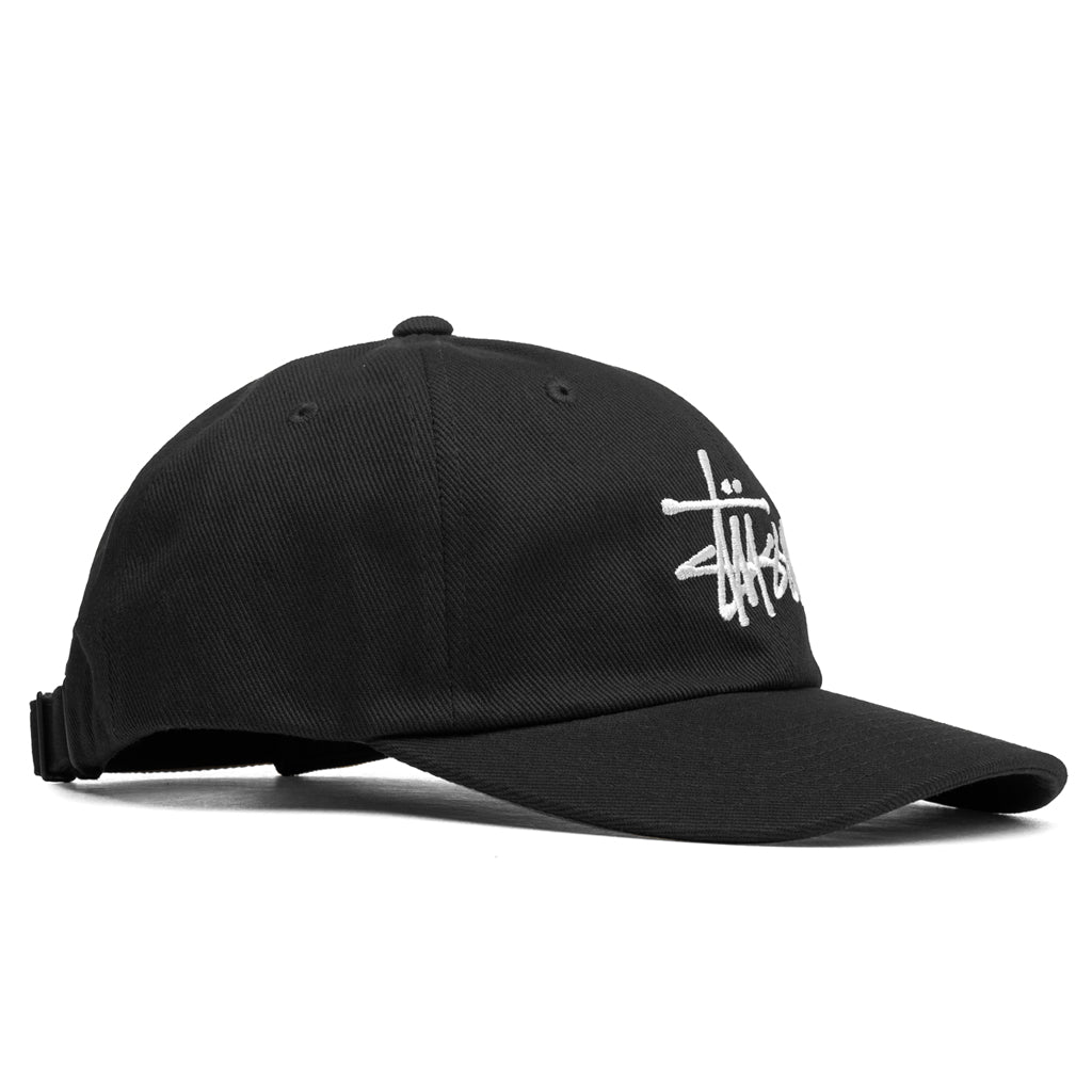Big Logo Twill Low Pro Cap - Black