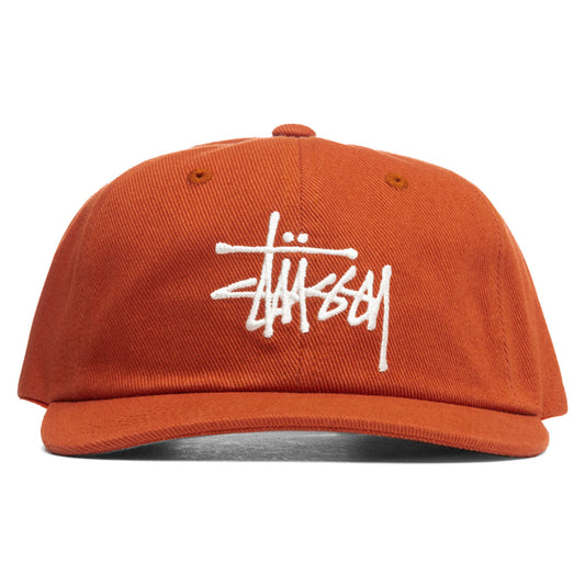 Big Logo Twill Low Pro Cap - Orange