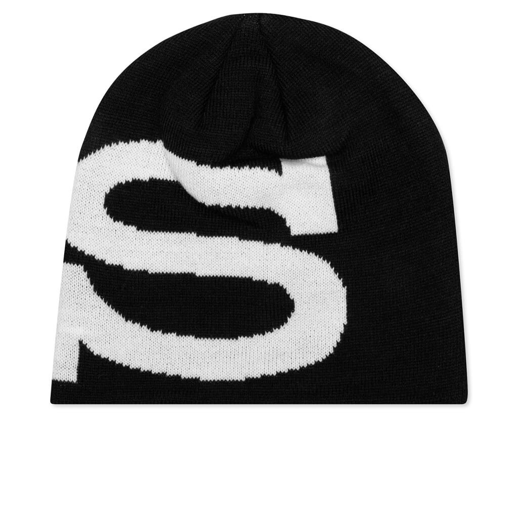 Big S Jacquard Skullcap - Black