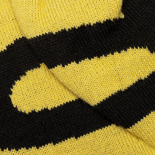 Big S Jacquard Skullcap - Mustard
