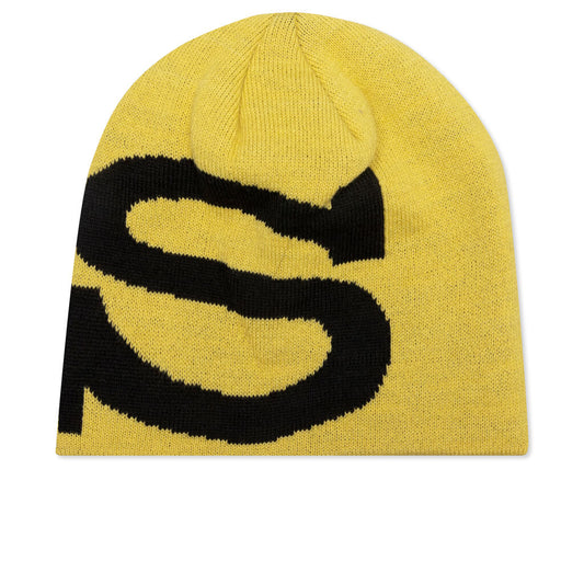 Big S Jacquard Skullcap - Mustard