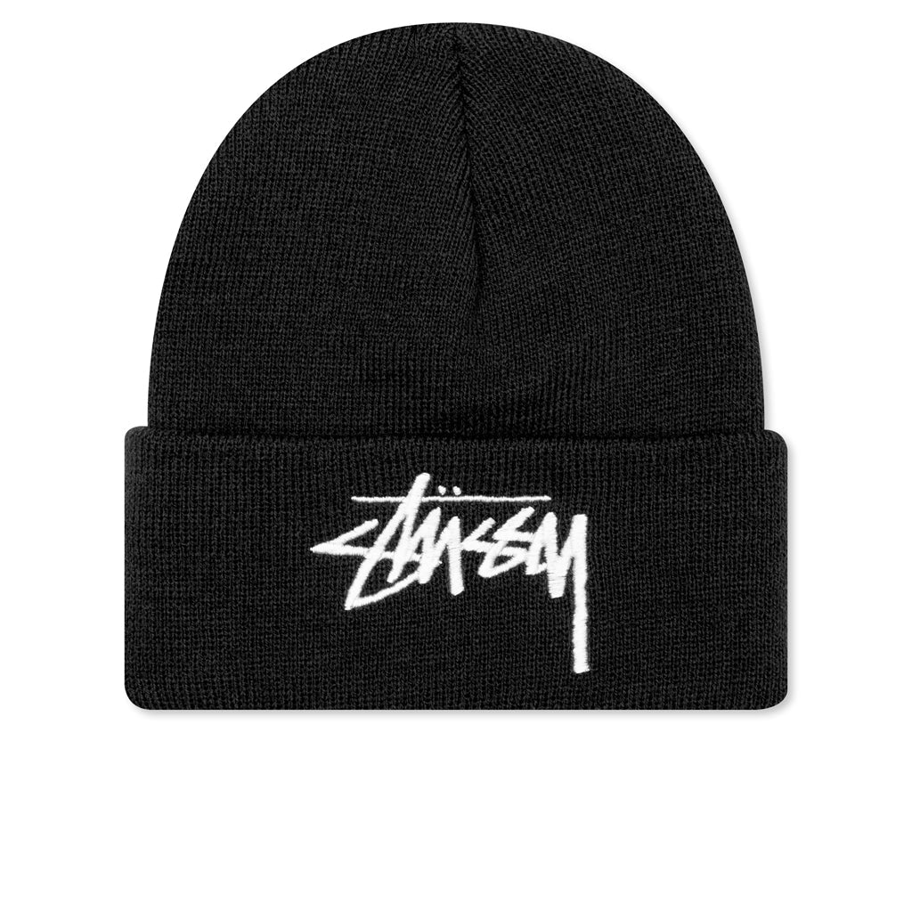Big Stock Cuff Beanie - Black