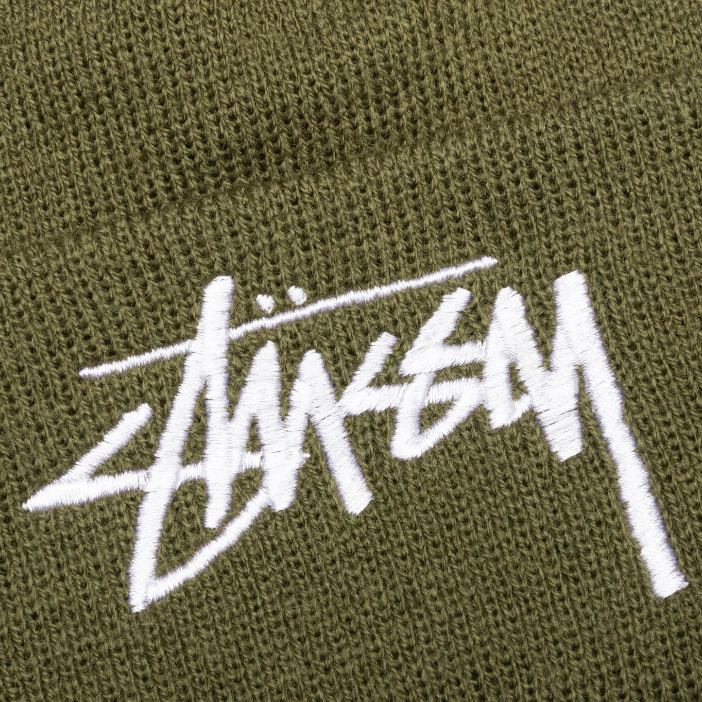 Big Stock Cuff Beanie - Olive