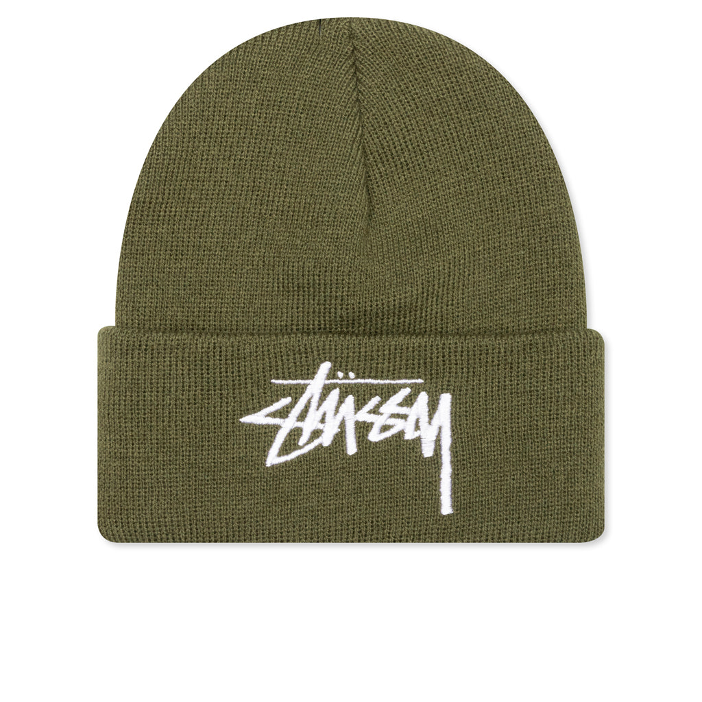 Big Stock Cuff Beanie - Olive
