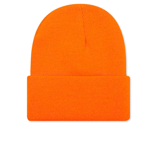 Big Stock Cuff Beanie - Orange