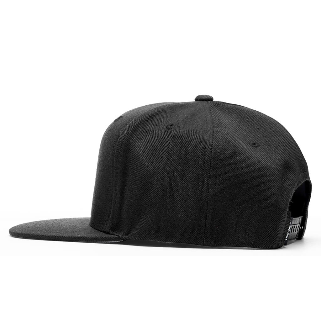Big Stock High Crown Cap - Black