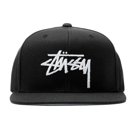 Big Stock High Crown Cap - Black