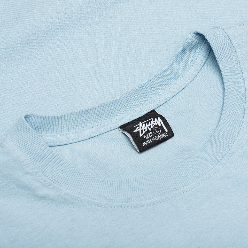 Big & Meaty Pigment Dyed Tee - Sky Blue