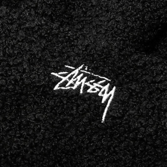 Boucle Fleece Beanie - Black