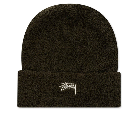 Boucle Fleece Beanie - Forest