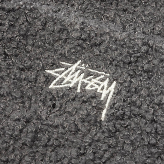 Boucle Fleece Beanie - Grey