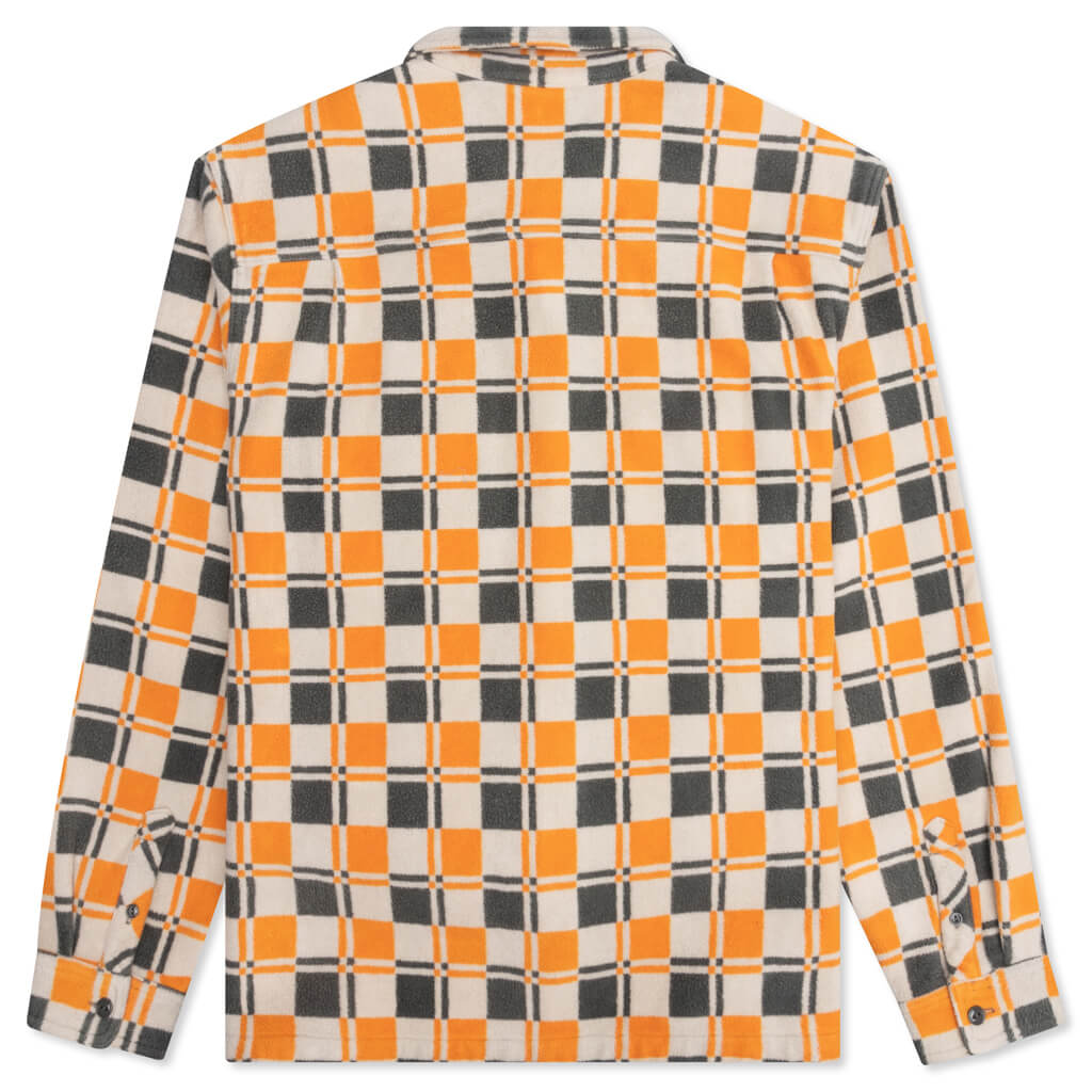 Brent Plaid L/S Shirt - Tan
