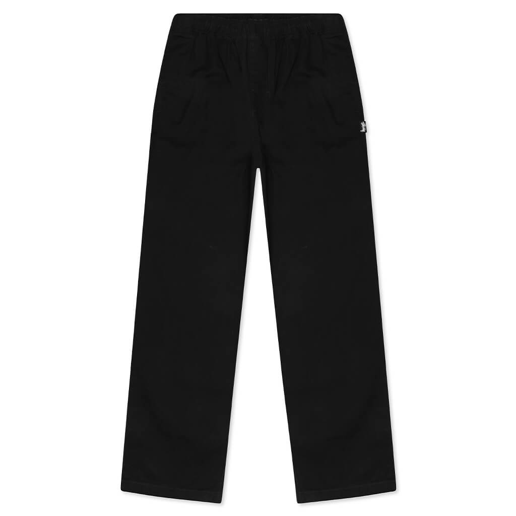 Brushed Beach Pant - Black