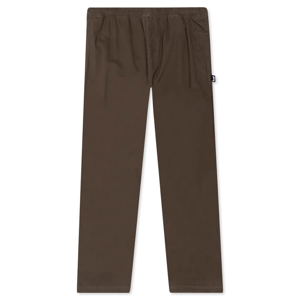Brushed Beach Pant - Brown