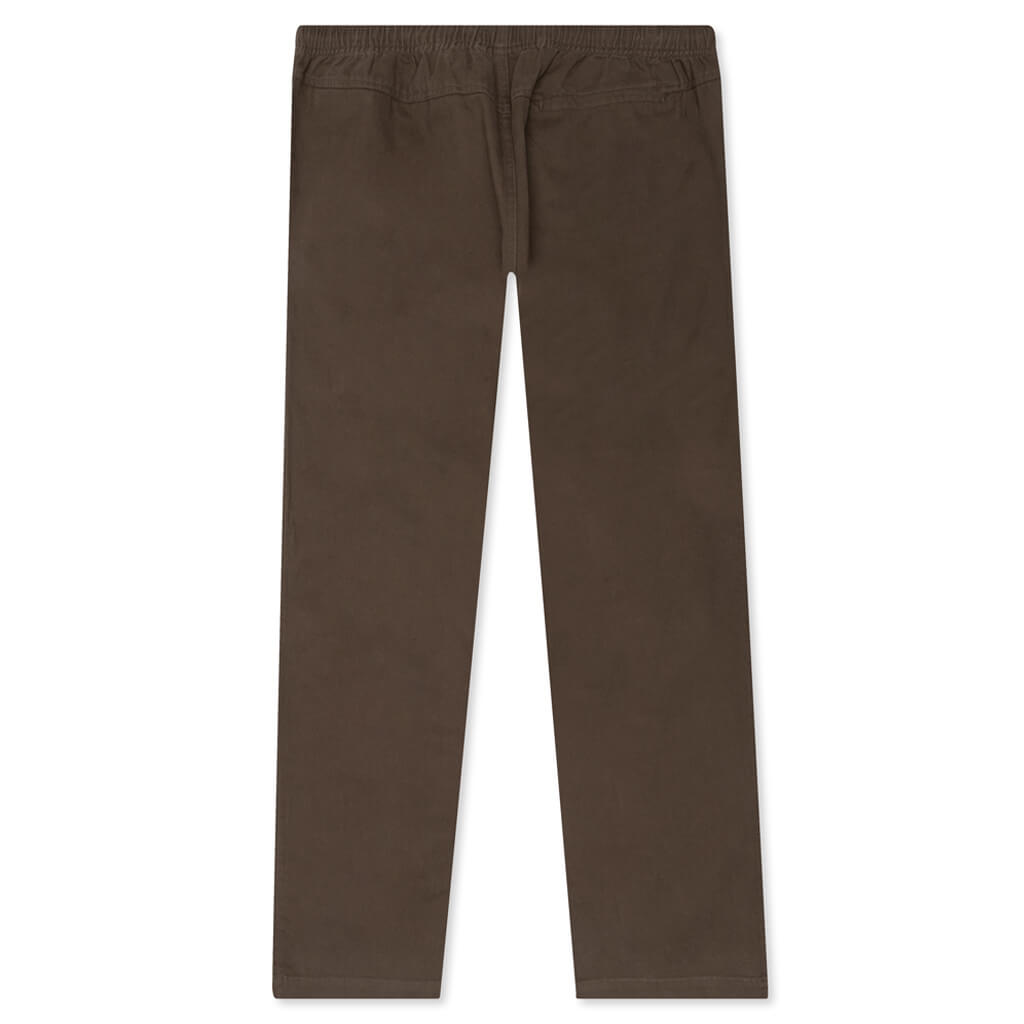 Brushed Beach Pant - Brown