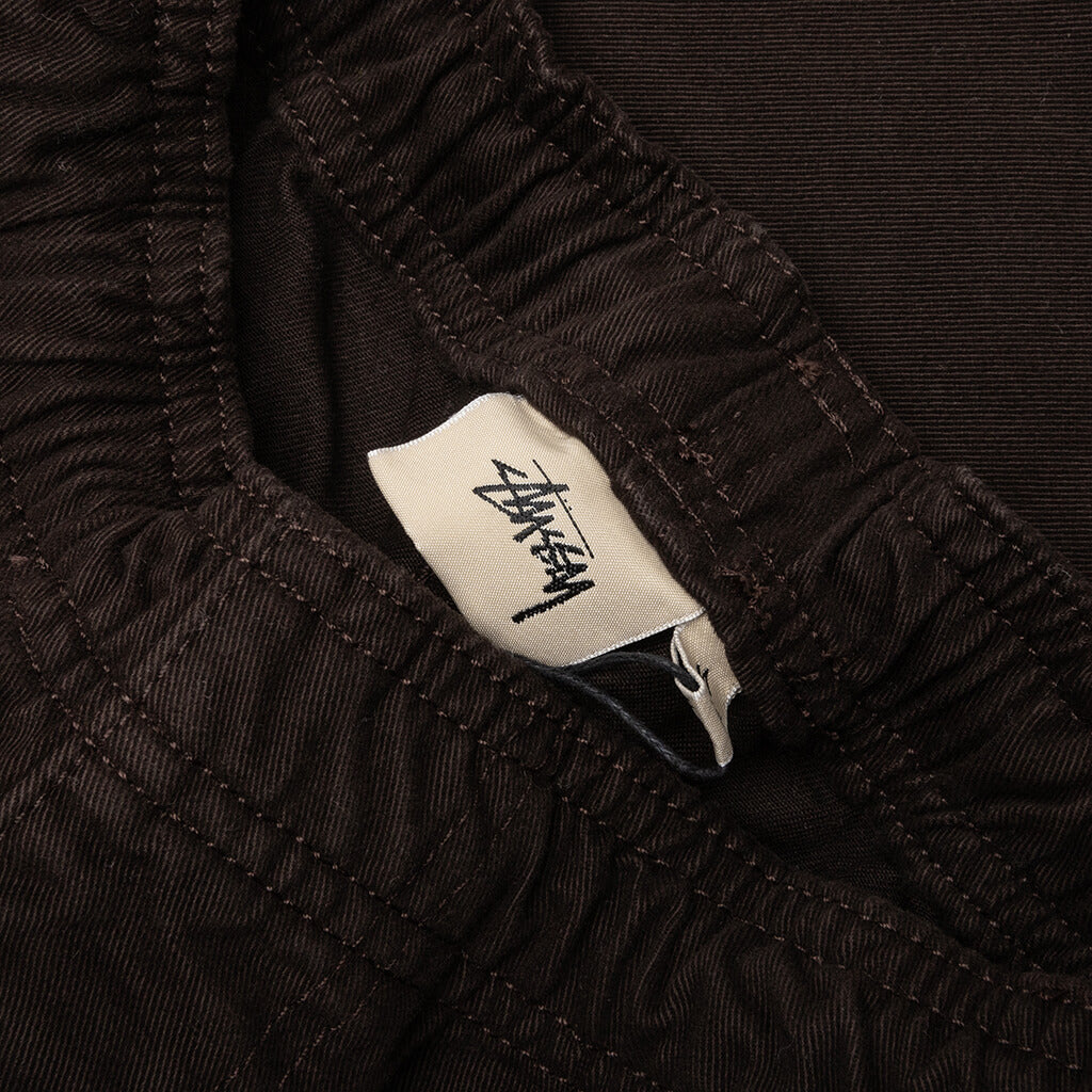 Brushed Beach Pant - Espresso