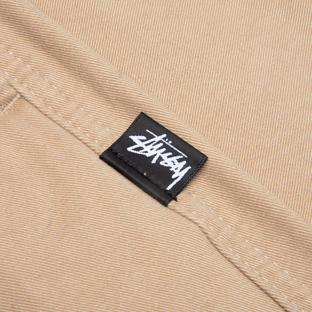 Brushed Beach Pant - Khaki