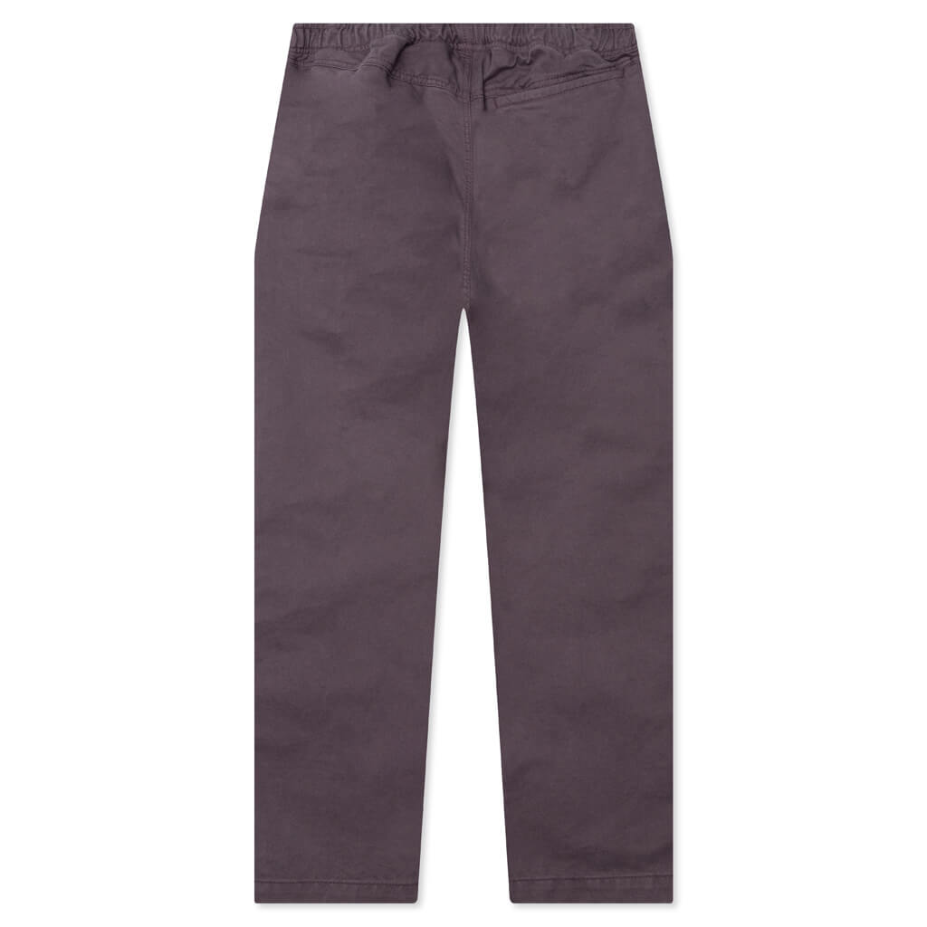 Brushed Beach Pant - Wine
