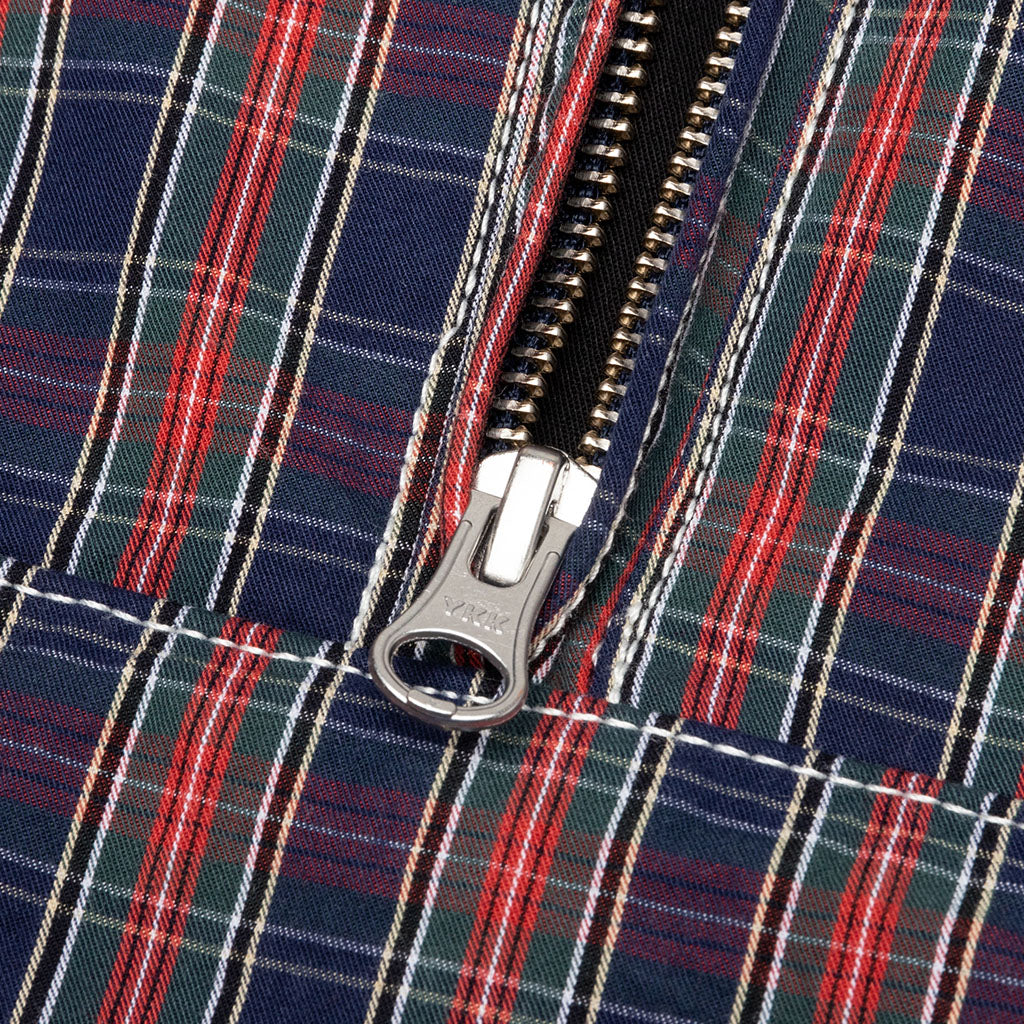 Brushed Cotton Anorak - Plaid