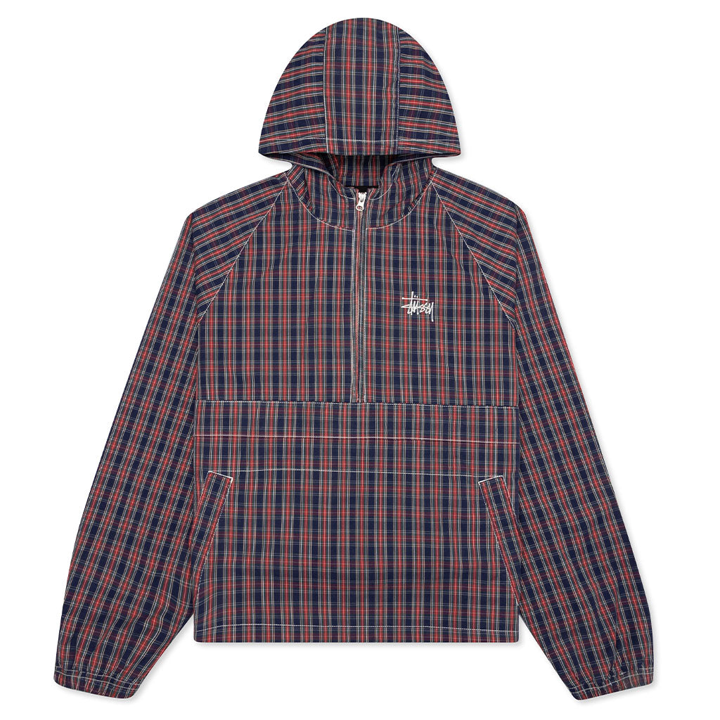 Brushed Cotton Anorak - Plaid