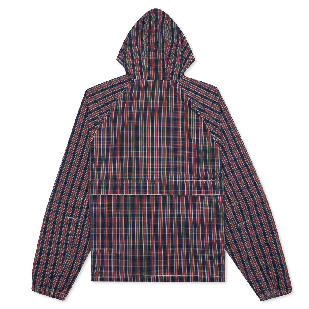 Brushed Cotton Anorak - Plaid