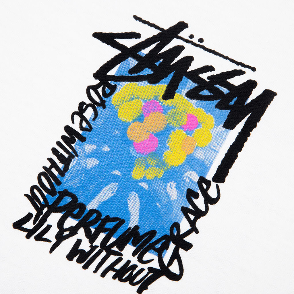 Camellias Pigment Dyed Tee - Natural